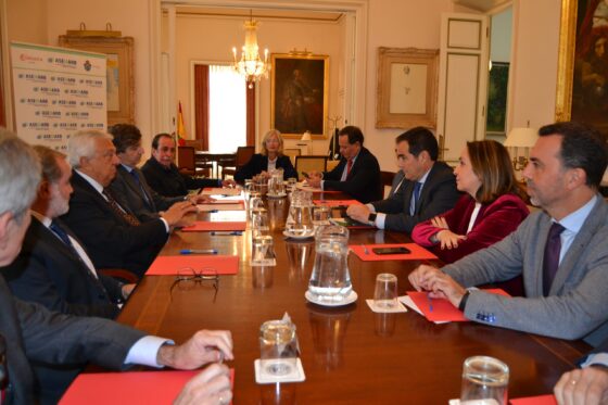 Reunión: Consejero de Justicia y junta directiva de Asemarb