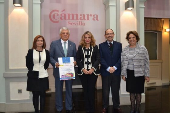 La Cámara presenta en el marco del Plan Integral de Apoyo a la Competitividad del Comercio Minorista el Mapa Guía del Comercio de Sevilla