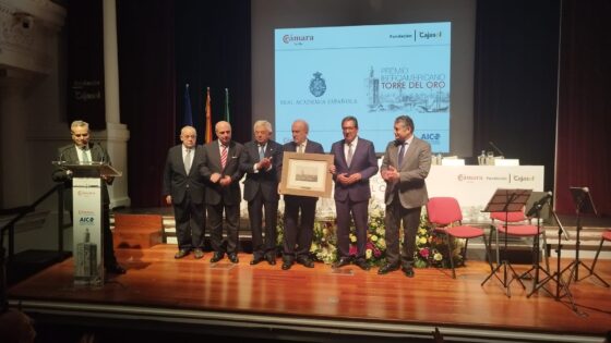 La RAE recibe el Premio Iberoamericano «Torre del Oro»