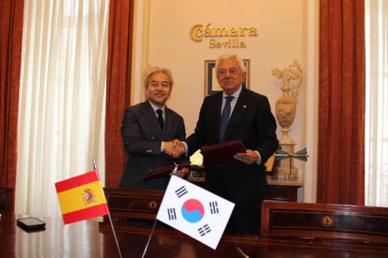 La Cámara de Sevilla recibe a una delegación empresarial de la ciudad coreana de Daejeon