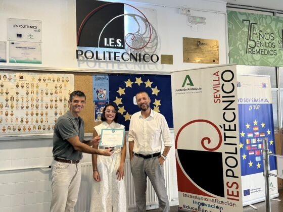 La red de jóvenes Somos FP en Sevilla elige a Sonia Vega como Embajadora del Año 