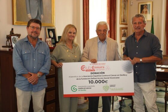 El IV Torneo de Golf recauda 10.000€ para la AECC Sevilla y Fundación DePaul Hijas de la Caridad