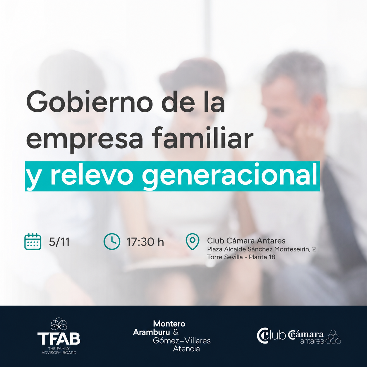 Cartel del evento
