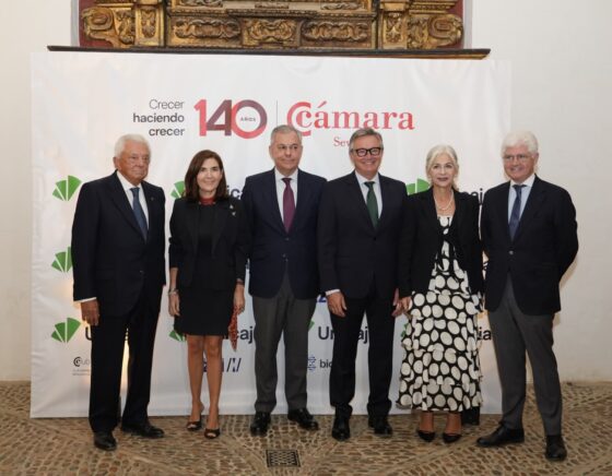 La Cámara de Comercio de Sevilla celebra su 140 aniversario conectando sus raíces históricas con grandes proyectos del futuro