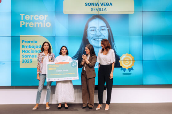 La sevillana Sonia Vega, entre las tres mejores embajadoras de España de la red Somos FP