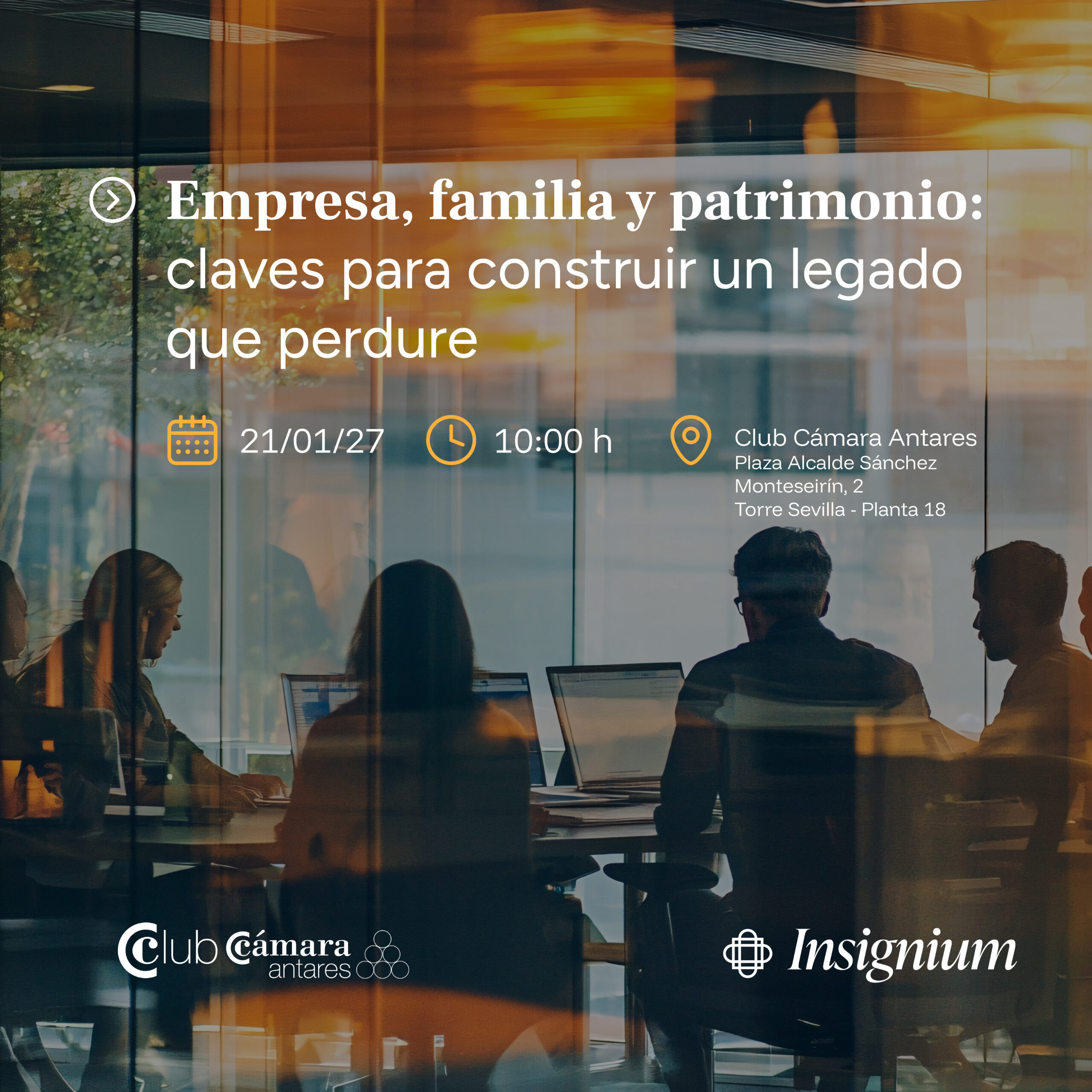 Cartel del evento
